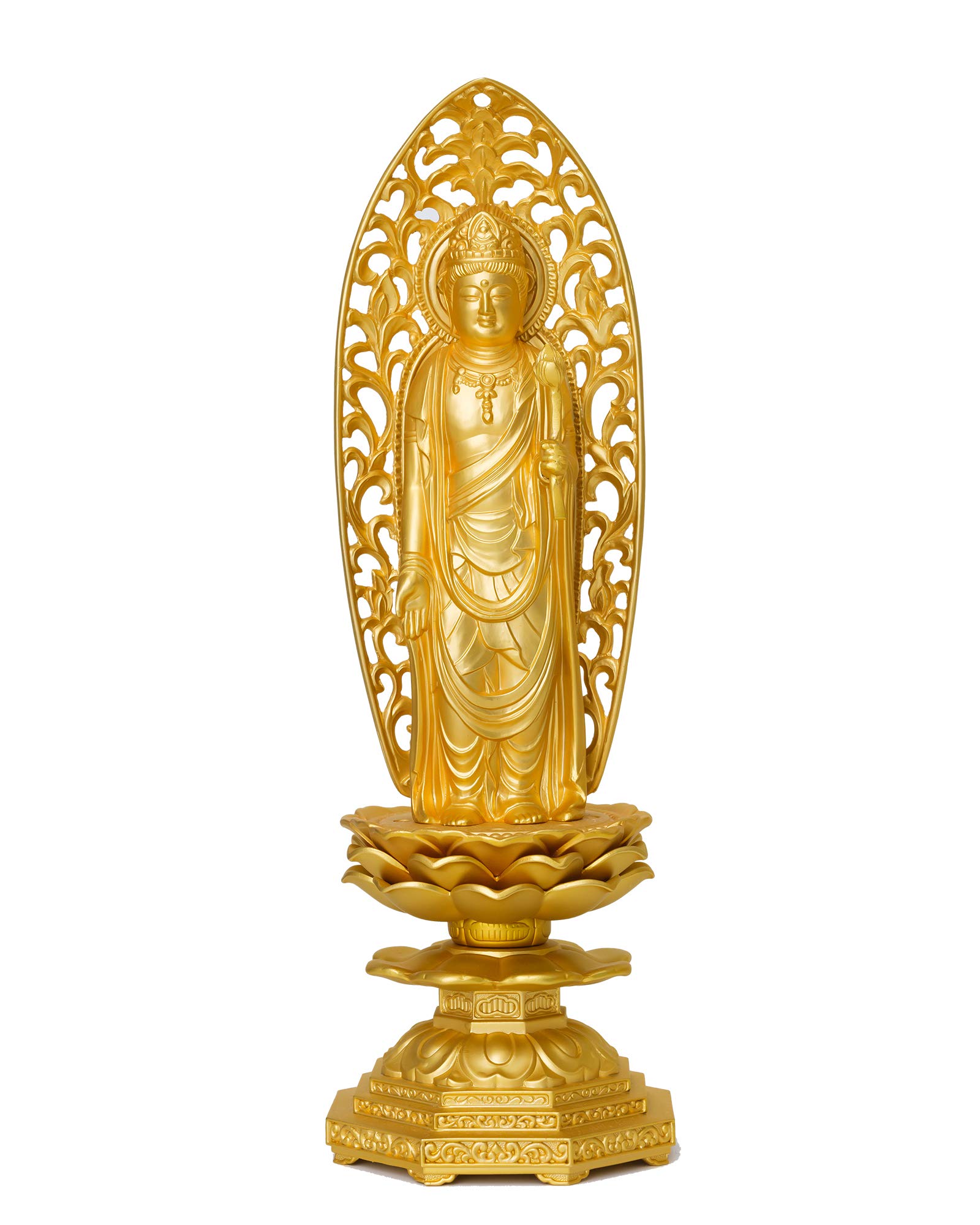 Buddha statue Almighty Kannon Bodhisattva 20cm Buddhist Hideun Makita Original model Shingon Rinzai Takaoka copperware (gold plated/24k gold)
Buddha statue Almighty Kannon Bodhisattva 20cm Buddhist Hideun Makita Original model Shingon Rinzai Takaoka copperware (gold plated/24k gold)