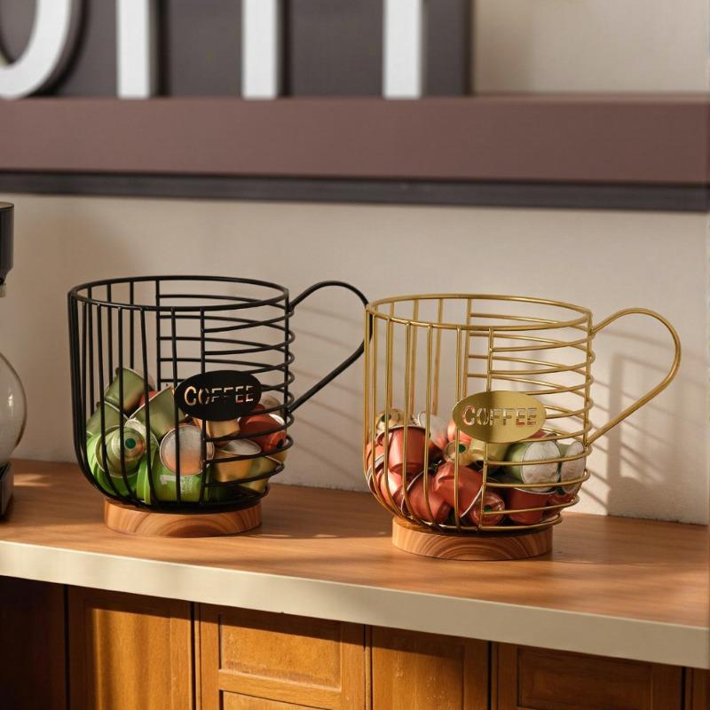 Ironwork Capsule Coffee StorageBlue Metal Large-capacity Storage Basket Desktop Water CupFruit Basket чорний
Ironwork Capsule Coffee StorageBlue Metal Large-capacity Storage Basket Desktop Water CupFruit Basket чорний