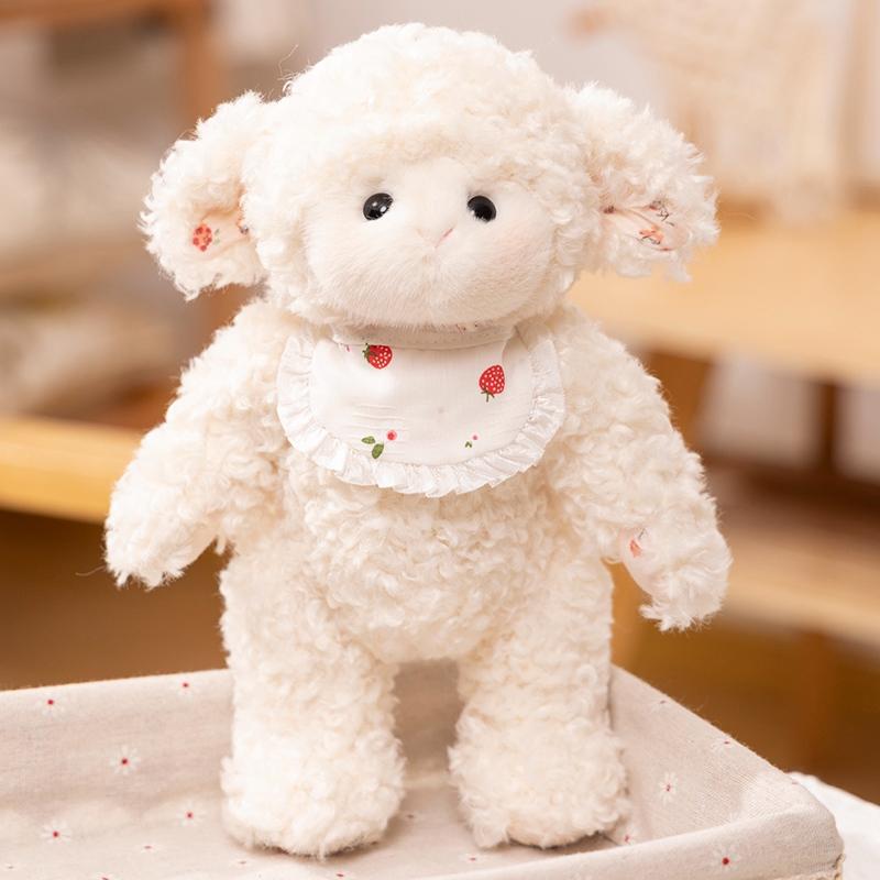 28CM Lovely Cartoon Princess Sheep Plush Doll Kawaii Fluffy Sheep Doll Wearing Bib Dresses Sweet Birthday For Family Friends 28cm белый
28CM Lovely Cartoon Princess Sheep Plush Doll Kawaii Fluffy Sheep Doll Wearing Bib Dresses Sweet Birthday For Family Friends 28cm белый