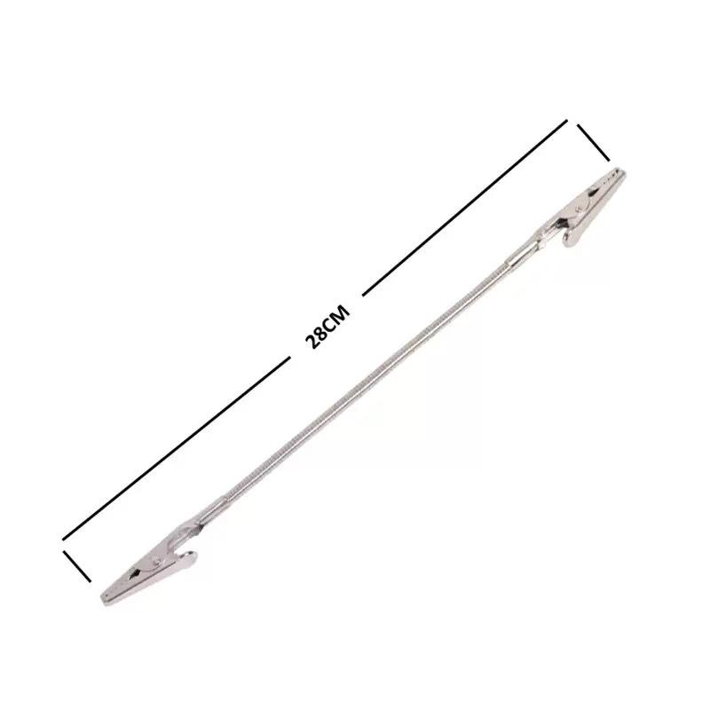 Dual-Headed Mosquito Coil & Office Label Clip with Adjustable Alligator Design 28 cm серебряный
Dual-Headed Mosquito Coil & Office Label Clip with Adjustable Alligator Design 28 cm серебряный