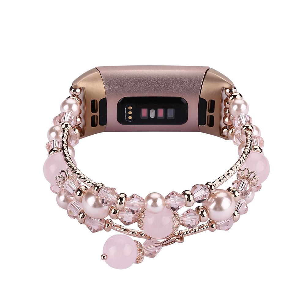 Jewelry Charge 5/6 Bracelet Watch Band for Fitbit Charge 3/4 Smartwatch Elastic Beaded Replacement Strap Agate Pearl Beads Black Fitbit Charge 5 6
Jewelry Charge 5/6 Bracelet Watch Band for Fitbit Charge 3/4 Smartwatch Elastic Beaded Replacement Strap Agate Pearl Beads Black Fitbit Charge 5 6