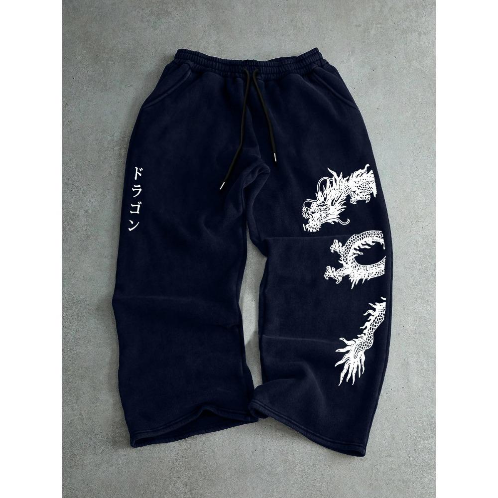 Men s New Casual Sports Pants with Printed Dragon Pattern Casual Straight Leg Wide Leg Pants, Versatile for Daily Use XXXL
Men s New Casual Sports Pants with Printed Dragon Pattern Casual Straight Leg Wide Leg Pants, Versatile for Daily Use XXXL