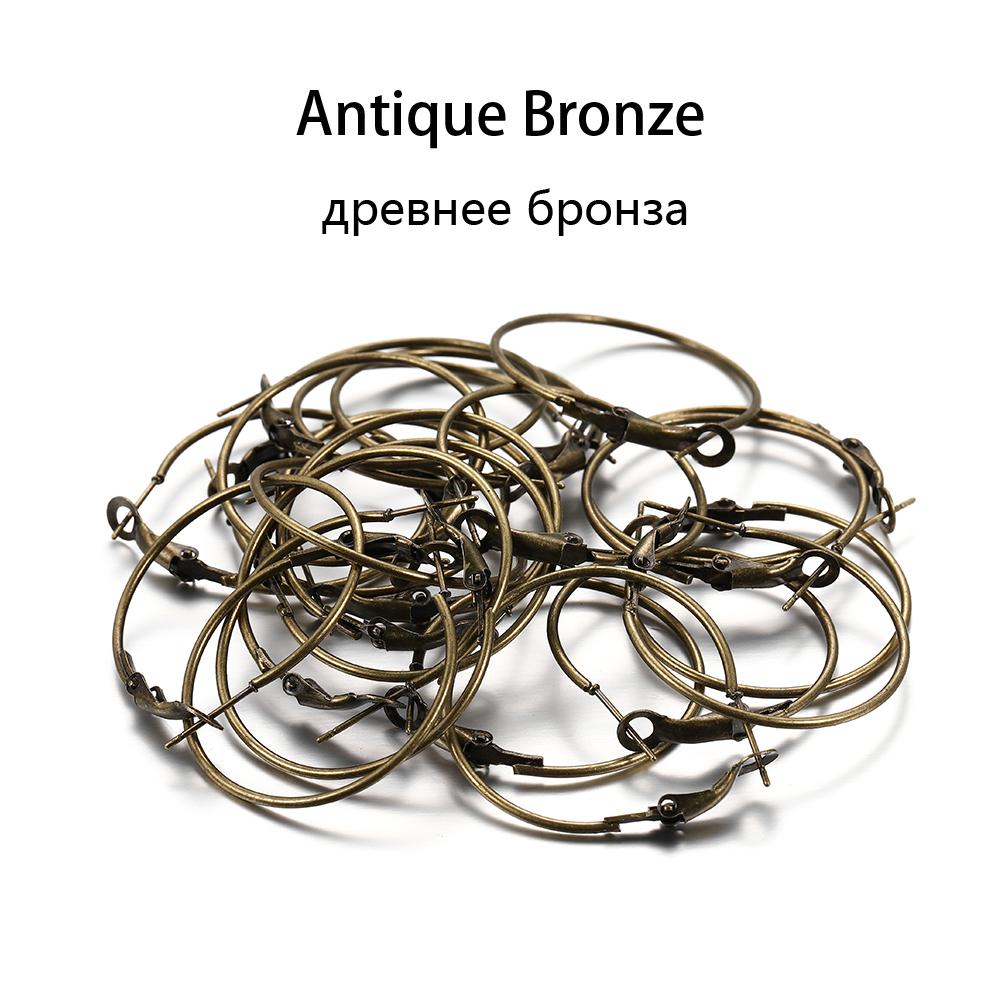 10pcs 20 25 30 40 50mm Gold Circle Round Hoop Earrings Hooks Earring Findings For DIY Jewelry Making Accessories Supplies 20mm античный бронзовый
10pcs 20 25 30 40 50mm Gold Circle Round Hoop Earrings Hooks Earring Findings For DIY Jewelry Making Accessories Supplies 20mm античный бронзовый