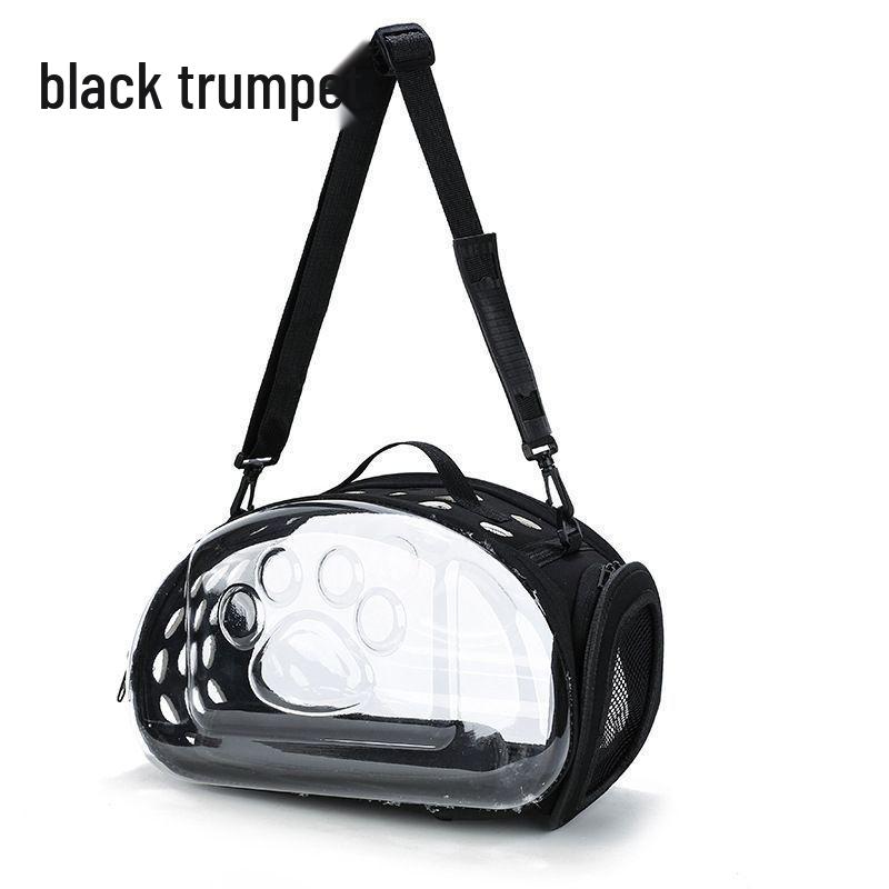 Transparent, Breathable Pet Carrier: Lightweight, Large-Capacity Shoulder Bag for Cats and Dogs Small (with shoulder strap, for pets up to 5 lbs) чорний
Transparent, Breathable Pet Carrier: Lightweight, Large-Capacity Shoulder Bag for Cats and Dogs Small (with shoulder strap, for pets up to 5 lbs) чорний