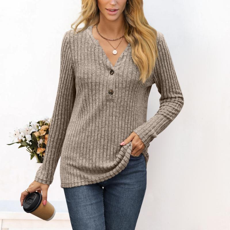 Модный женский топ с V-образным вырезом на пуговицах и полосками 2XL хаки
Модный женский топ с V-образным вырезом на пуговицах и полосками 2XL хаки
