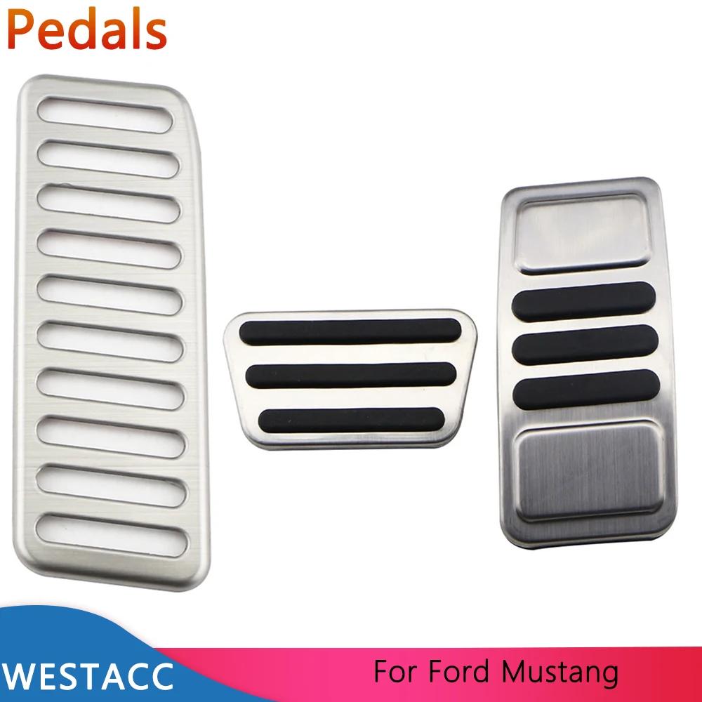 Stainless steel Car Pedals Accelerator Gas Brake Rest Pedal Protective Cover for Ford Mustang 2015 - Interior Accessories
Stainless steel Car Pedals Accelerator Gas Brake Rest Pedal Protective Cover for Ford Mustang 2015 - Interior Accessories