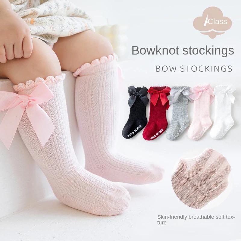 Baby Stuff Newborn Girls Princess Bow Socks Spring Autumn Cotton Children Socks Non-slip Stockings Infant Accessories Clothes 1 to 3 year
Baby Stuff Newborn Girls Princess Bow Socks Spring Autumn Cotton Children Socks Non-slip Stockings Infant Accessories Clothes 1 to 3 year