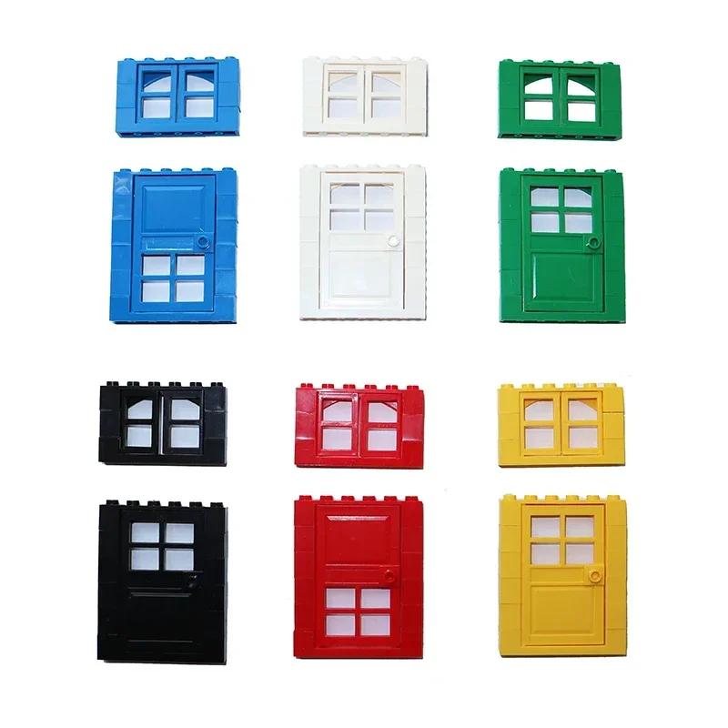 DIY Blocks House Accessories Architecture Assemble Blocks Building Classic Bricks Doors and Windows 60623
DIY Blocks House Accessories Architecture Assemble Blocks Building Classic Bricks Doors and Windows 60623