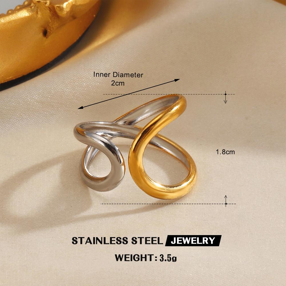 Color Blocking Minimalist Style Line Rings Woman And Men Hip Hop Zircon Gold Steel Color Adjustable Opening Ring Set resizable
Color Blocking Minimalist Style Line Rings Woman And Men Hip Hop Zircon Gold Steel Color Adjustable Opening Ring Set resizable