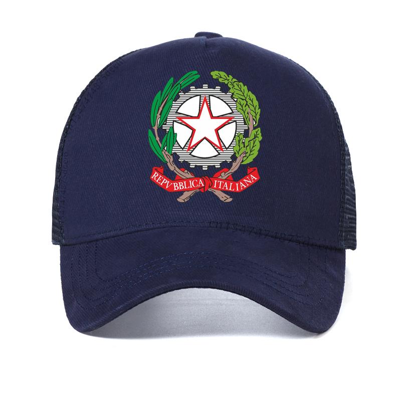 Repubblica Italiana Coat Of Arms Baseball cap summer fashion Men Women hat outdoors Mesh Breathable Trucker hats Adjustable
Repubblica Italiana Coat Of Arms Baseball cap summer fashion Men Women hat outdoors Mesh Breathable Trucker hats Adjustable