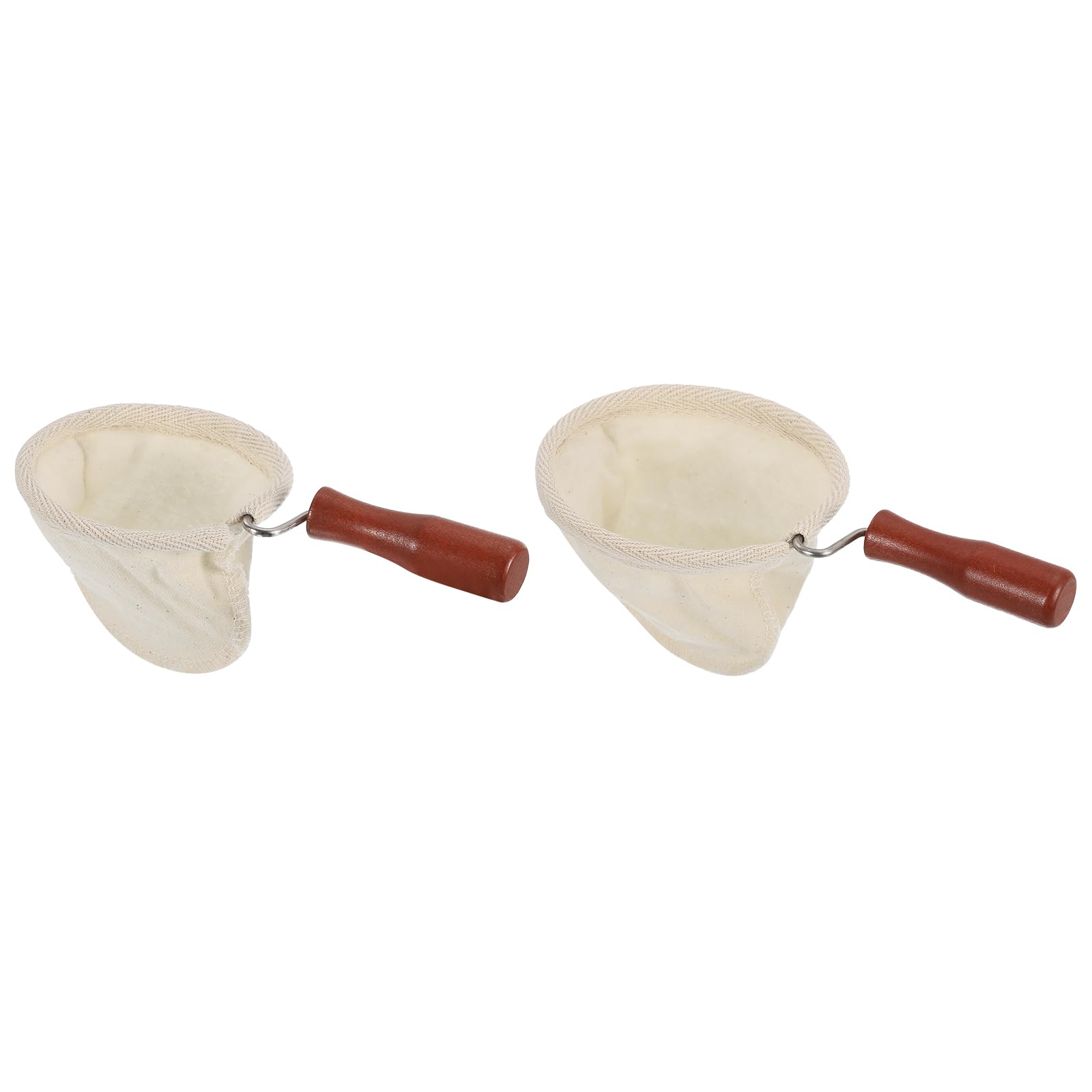 uxcell 2 Pieces Cloth Coffee Filter Bag Coffee Sock Filter Reusable Coffee Strainer with Wooden Handle S M Beige
uxcell 2 Pieces Cloth Coffee Filter Bag Coffee Sock Filter Reusable Coffee Strainer with Wooden Handle S M Beige