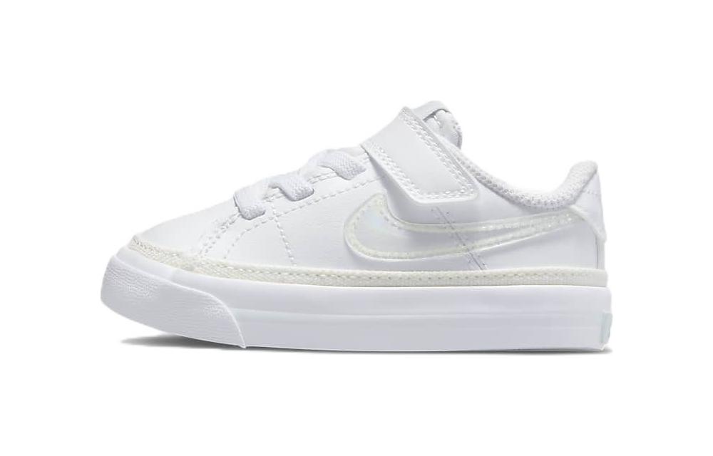 Nike Court Legacy TD Leather Slip Resistant Cushioning Low top Skateboard Shoes White Infant And Toddler DA5382-114 23.5
Nike Court Legacy TD Leather Slip Resistant Cushioning Low top Skateboard Shoes White Infant And Toddler DA5382-114 23.5