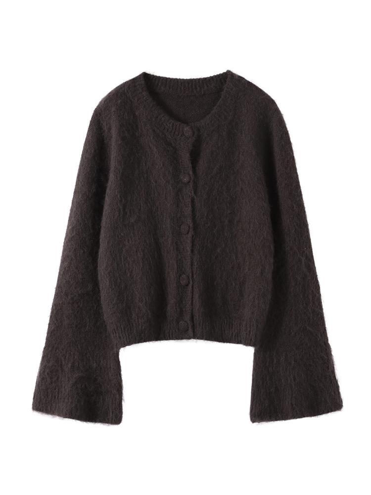 Женский кардиган с пуговицами и рукавами-клеш, Женский коричневый вязаный кардиган, Женский теплый свитер на подкладке, Простая стильная вязаная куртка Осень Зима M коричневый
Женский кардиган с пуговицами и рукавами-клеш, Женский коричневый вязаный кардиган, Женский теплый свитер на подкладке, Простая стильная вязаная куртка Осень Зима M коричневый