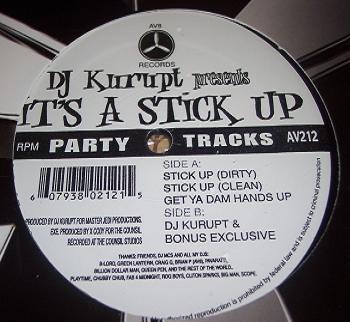 12-дюймовая пластинка DJ KURUPT - It s A Stick Up AV212 AV8 US Рэп и Хип-хоп/R&B Б/У
12-дюймовая пластинка DJ KURUPT - It s A Stick Up AV212 AV8 US Рэп и Хип-хоп/R&B Б/У