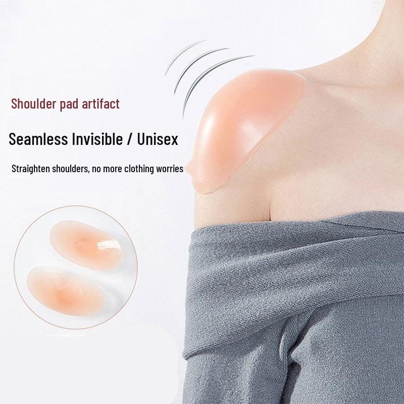 Seamless Invisible Silicone Shoulder Pads for Men & Women - Anti-Slope Right Angle Stickers One Size
Seamless Invisible Silicone Shoulder Pads for Men & Women - Anti-Slope Right Angle Stickers One Size