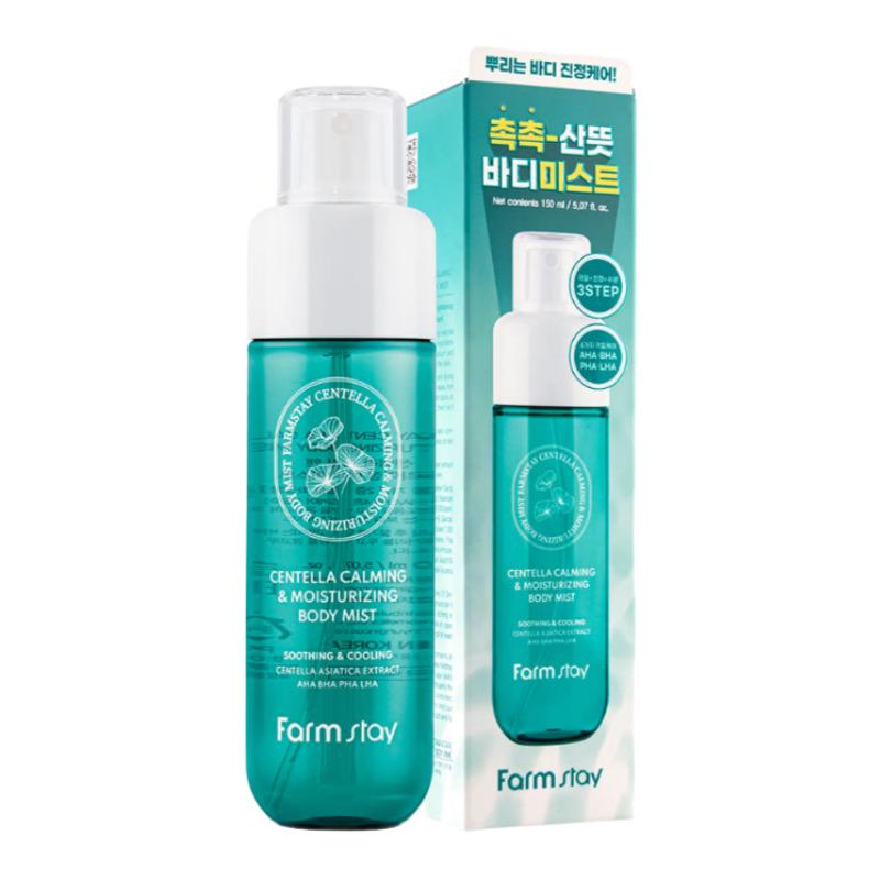 Farmstay Centella Calming & Moisturizing Body Mist 150ml
Farmstay Centella Calming & Moisturizing Body Mist 150ml