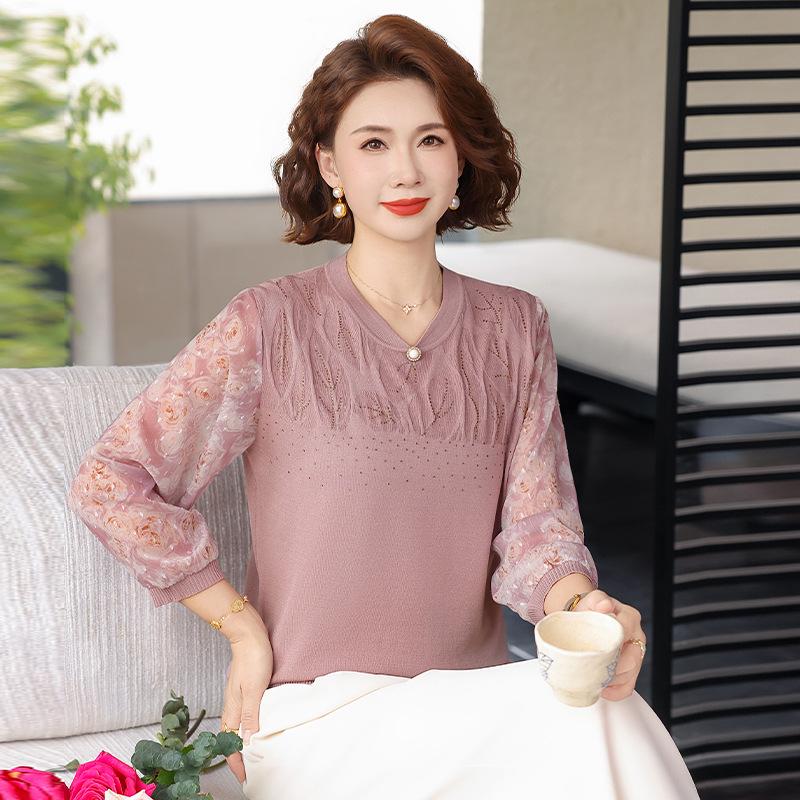 Women s Ice Silk Qipao Collar Blouse with Gauze Sleeves - Summer Knit Top for Middle-Aged & Elderly 2XL (110-120 lbs) сливовий
Women s Ice Silk Qipao Collar Blouse with Gauze Sleeves - Summer Knit Top for Middle-Aged & Elderly 2XL (110-120 lbs) сливовий