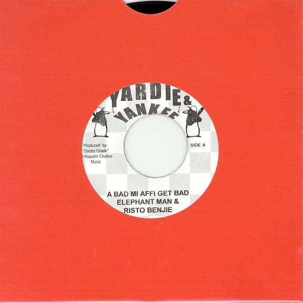 7inch Record ELEPHANT MAN & RISTO BENJI / ALOZAD - A Bad Mi Affi Get Bad / Pump It Up NONE Yardie & Yankee 2003 Jamaica Reggae, Ska & Dub Used
7inch Record ELEPHANT MAN & RISTO BENJI / ALOZAD - A Bad Mi Affi Get Bad / Pump It Up NONE Yardie & Yankee 2003 Jamaica Reggae, Ska & Dub Used