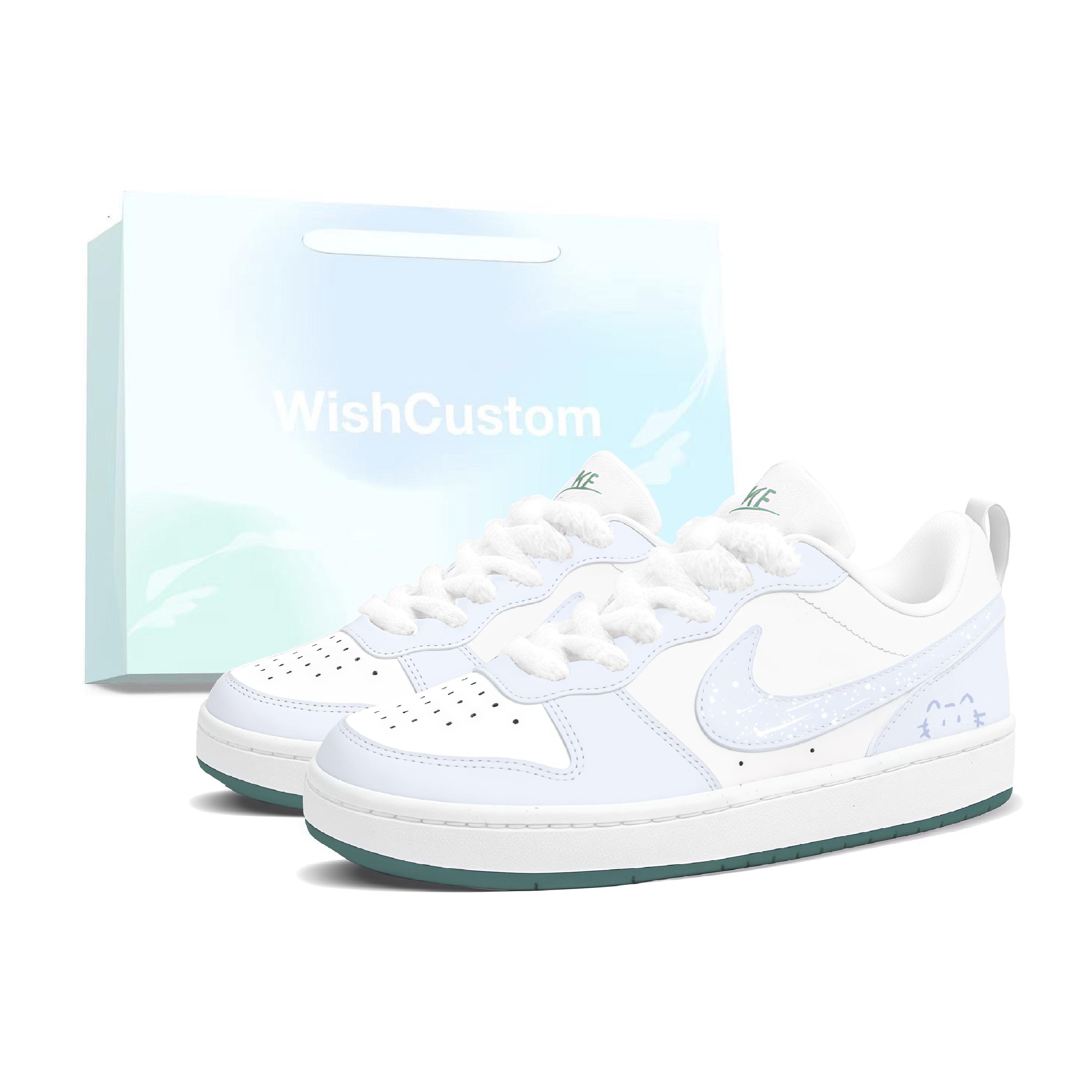 Nike Court Borough Milk Blue Soft Abrasion Resistant Low top Skateboard Shoes Women s White Blue DV5456-103(Team1644-) 38.5
Nike Court Borough Milk Blue Soft Abrasion Resistant Low top Skateboard Shoes Women s White Blue DV5456-103(Team1644-) 38.5