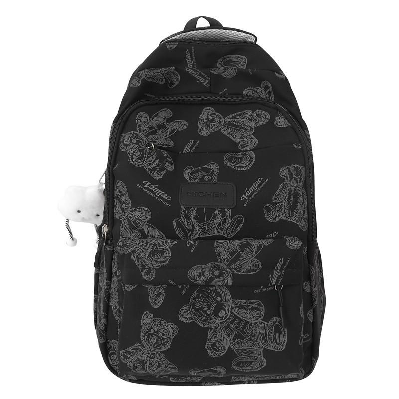 Junior High School Student Schoolbag Women s Simple All-match Printed Bear Backpack Large-capacity Fashionable College
Junior High School Student Schoolbag Women s Simple All-match Printed Bear Backpack Large-capacity Fashionable College