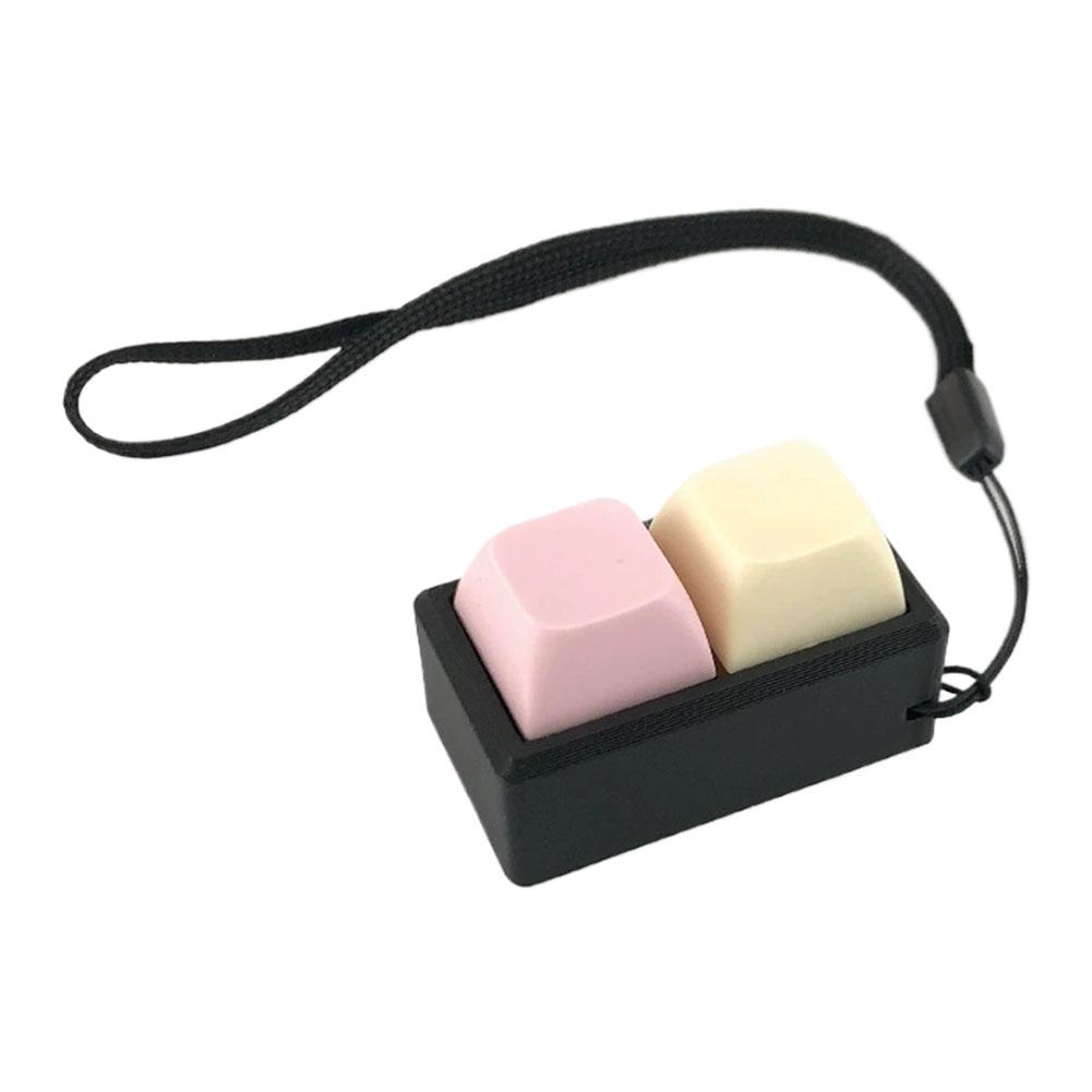 Customizable Fidget Keyboard Keychain Soothing Color Scheme Mechanical Button Squeeze Toy Stress Relief Pendant for Bag Charm
Customizable Fidget Keyboard Keychain Soothing Color Scheme Mechanical Button Squeeze Toy Stress Relief Pendant for Bag Charm