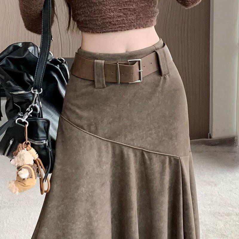 Women Clothing Autumn Korean Fashion Vintage High Waist Asymmetrical Skirts Female Elegant Chic Tie Dye Slim Long Skirt Faldas XXL кавовий
Women Clothing Autumn Korean Fashion Vintage High Waist Asymmetrical Skirts Female Elegant Chic Tie Dye Slim Long Skirt Faldas XXL кавовий