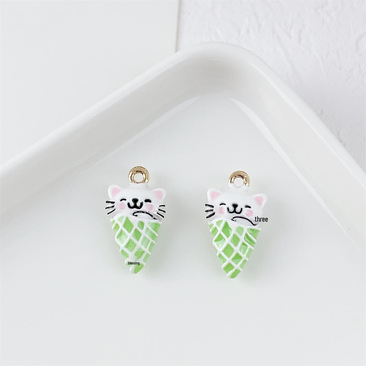 Alloy Drip Glaze 3D Ice Cream Cone Cat Snail Pendant for DIY Bracelets & Necklaces. Price per piece
Alloy Drip Glaze 3D Ice Cream Cone Cat Snail Pendant for DIY Bracelets & Necklaces. Price per piece
