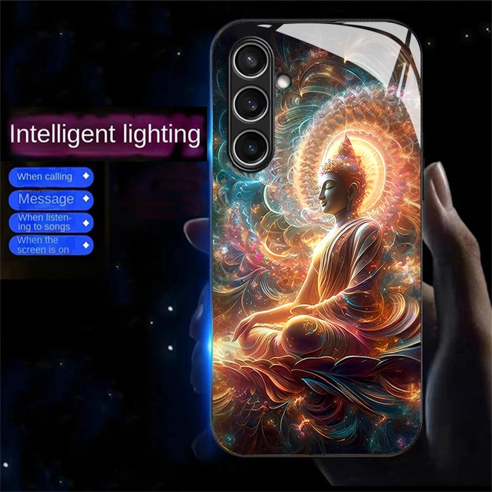 For Samsung Galaxy A26 5G Case Call Flash Series Pattern Printing Tempered Glass+TPU Combo Phone Case Colorful Buddha
For Samsung Galaxy A26 5G Case Call Flash Series Pattern Printing Tempered Glass+TPU Combo Phone Case Colorful Buddha