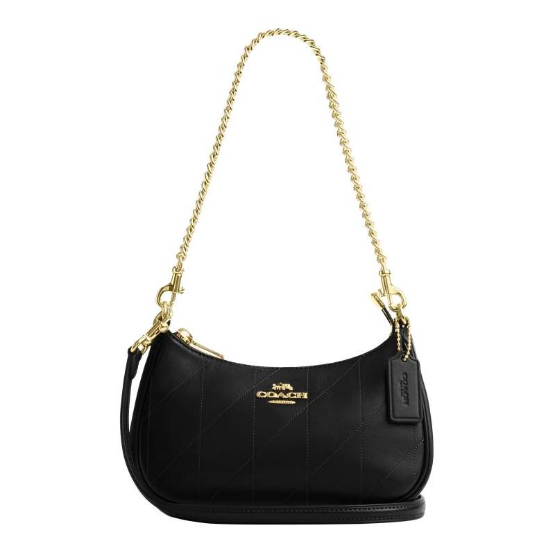 COACH Teri 20 Quilted Details Gold Hardware Calf Leather Crossbody Shoulder Bag Small Women s Black чорний
COACH Teri 20 Quilted Details Gold Hardware Calf Leather Crossbody Shoulder Bag Small Women s Black чорний
