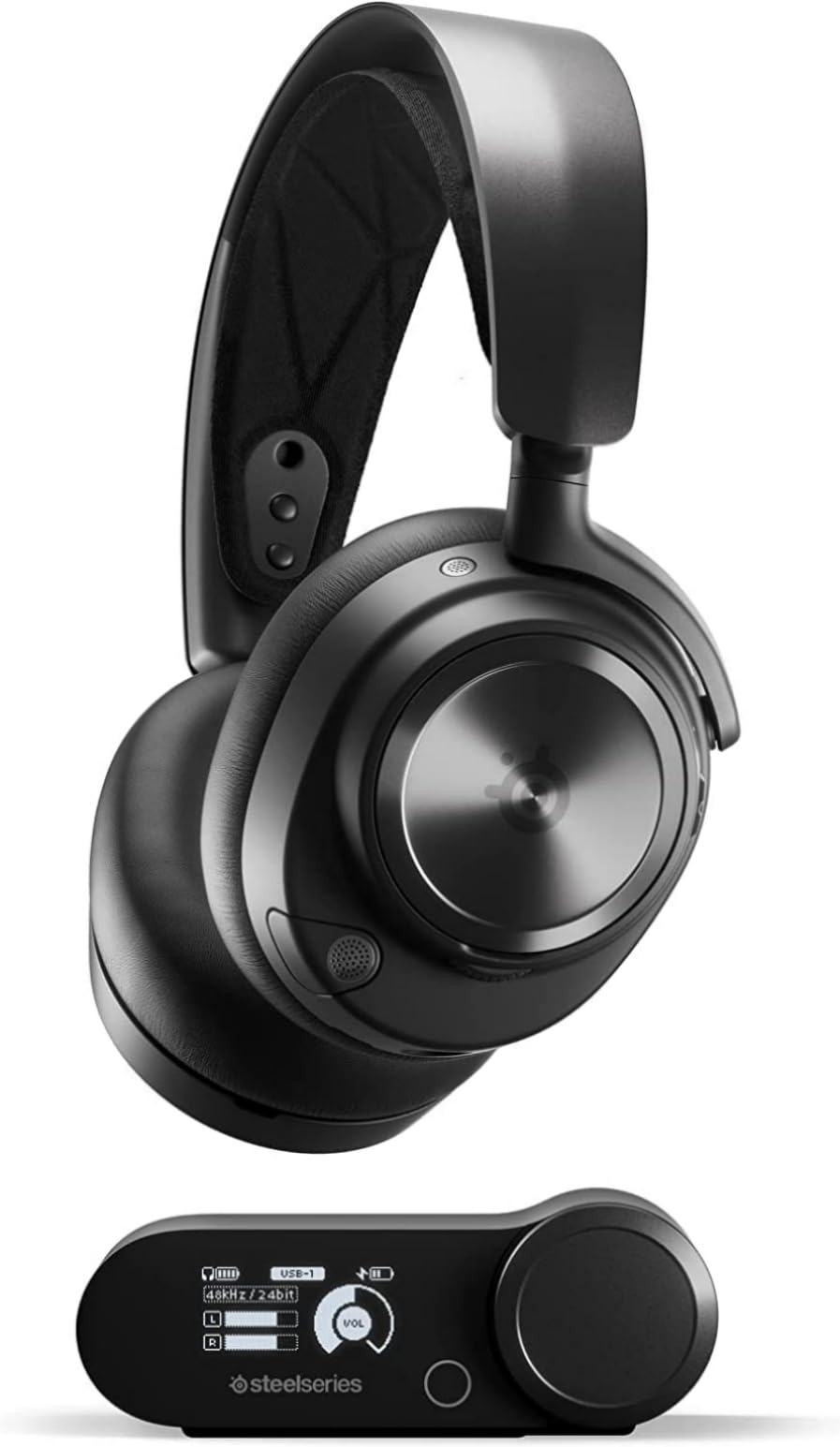 SteelSeries Gaming Headset Headphones Arctis Nova Pro Wireless P Lightweight Wireless for Playstation Sealed Active Noise Cancellation Sound 61522
SteelSeries Gaming Headset Headphones Arctis Nova Pro Wireless P Lightweight Wireless for Playstation Sealed Active Noise Cancellation Sound 61522