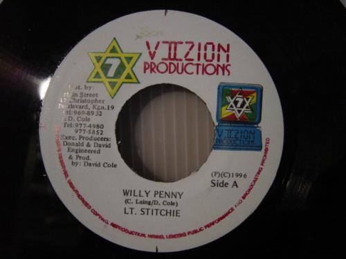 7inch Record LIEUTENANT STITCHIE DAVID COLE Willy Penny Version Star Trek NONE Viizion Product 1996 Jamaica Reggae Ska Dub Used
7inch Record LIEUTENANT STITCHIE DAVID COLE Willy Penny Version Star Trek NONE Viizion Product 1996 Jamaica Reggae Ska Dub Used