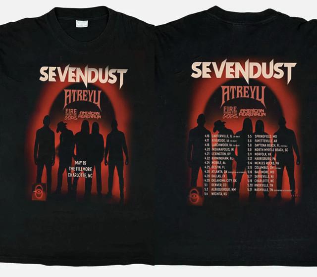 New Sevendust Band 2 Sides ONE and Spring 2026 US Tour S to 5XL Shirt ZL658 Unisex T-Shirt XXXL
New Sevendust Band 2 Sides ONE and Spring 2026 US Tour S to 5XL Shirt ZL658 Unisex T-Shirt XXXL