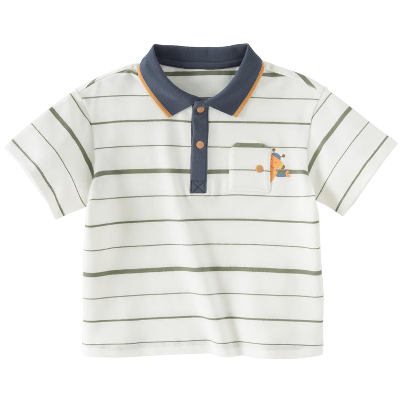 DAVE&BELLA Boys Striped Polo T-Shirt 90cm
DAVE&BELLA Boys Striped Polo T-Shirt 90cm