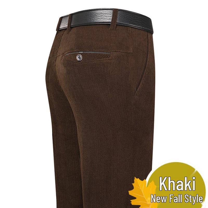 Мужские зимние вельветовые брюки прямого кроя для делового повседневного стиля - Утепленные, свободного кроя для мужчин среднего и пожилого возраста. Size 36 хаки
Мужские зимние вельветовые брюки прямого кроя для делового повседневного стиля - Утепленные, свободного кроя для мужчин среднего и пожилого возраста. Size 36 хаки