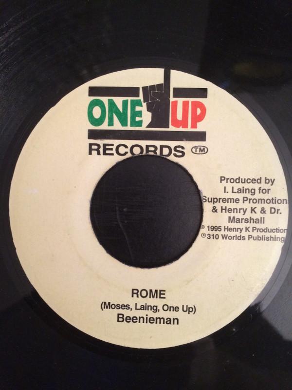7-дюймовая пластинка BEENIE MAN - Rome NONE One Up Records 1995 Ямайка Регги, Ска и Даб Б/У
7-дюймовая пластинка BEENIE MAN - Rome NONE One Up Records 1995 Ямайка Регги, Ска и Даб Б/У