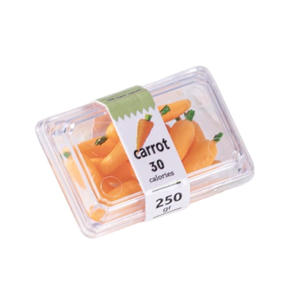 Clear Box Miniature Fruit Model Simulated Design Simulated Food Dolls House Accessories Toy carrot
Clear Box Miniature Fruit Model Simulated Design Simulated Food Dolls House Accessories Toy carrot