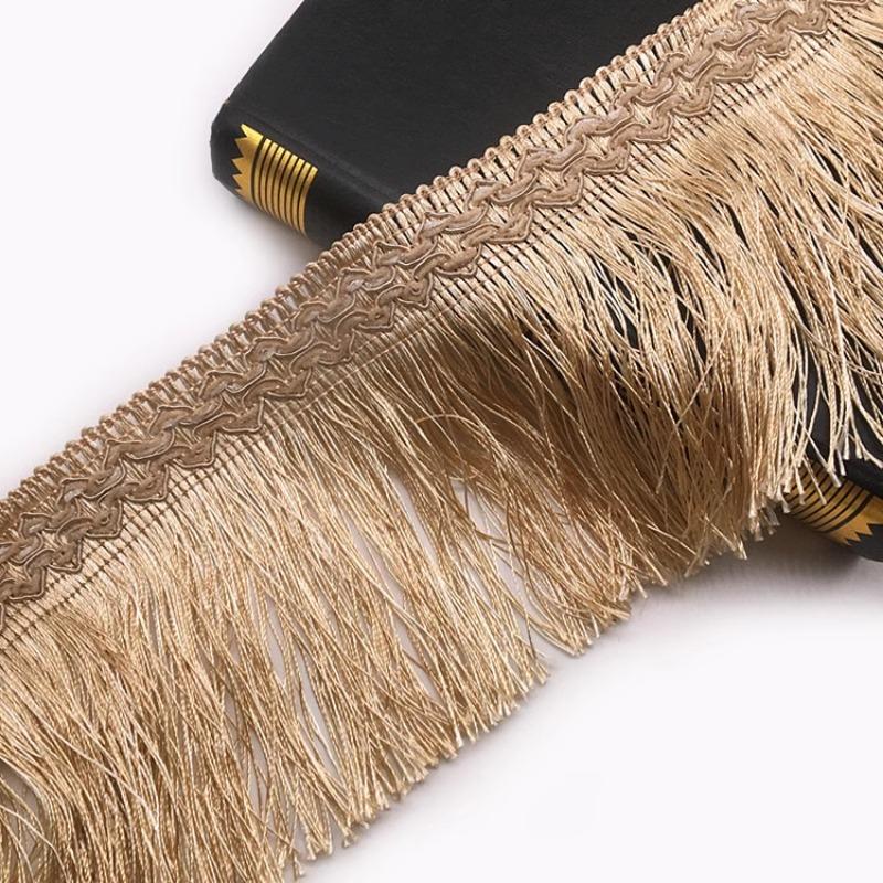 11M/Lot Curtain Tassel Fringe Trimming 13cm Wide Gold Tassels DIY Bag Costume Trim for Curtains Accessories Lamp Decoration (as the picture,11M)
11M/Lot Curtain Tassel Fringe Trimming 13cm Wide Gold Tassels DIY Bag Costume Trim for Curtains Accessories Lamp Decoration (as the picture,11M)