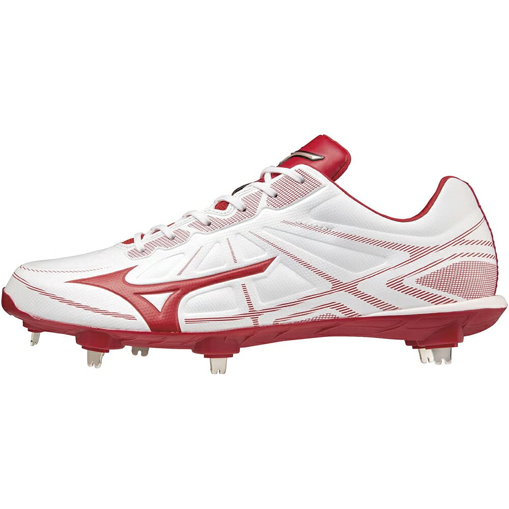Baseball Shoes LIGHTREVO ELITE Black Spa Black Spikes High School League Compatible Junior High School Club Activities Senior Boys White x Red cm 2E
Baseball Shoes LIGHTREVO ELITE Black Spa Black Spikes High School League Compatible Junior High School Club Activities Senior Boys White x Red cm 2E