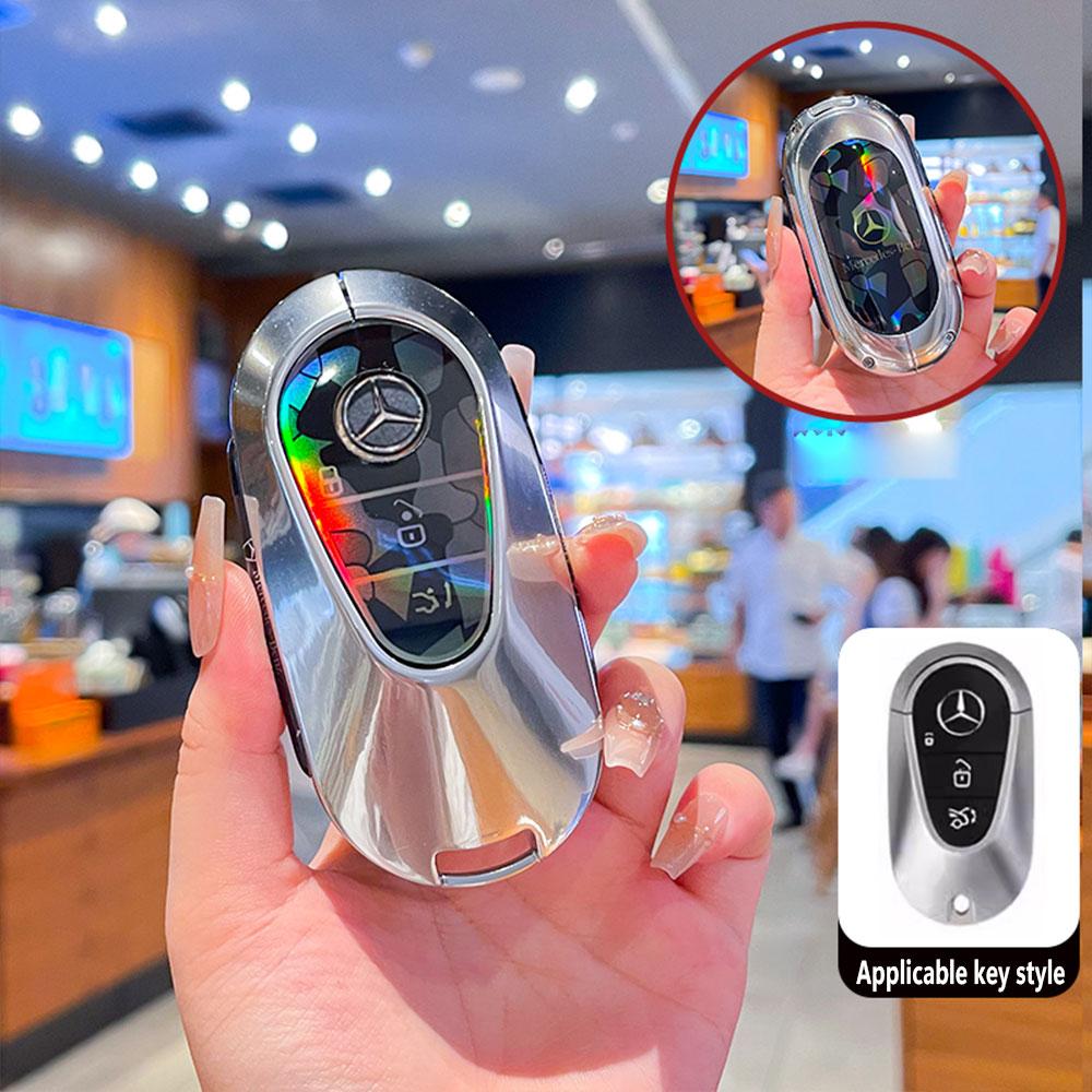 Alloy Car Remote Key Case Cover Shell For Mercedes Benz C S Class W223 W206 Maybach S400 S450 S500 Protector Fob Bag Accessories срібний
Alloy Car Remote Key Case Cover Shell For Mercedes Benz C S Class W223 W206 Maybach S400 S450 S500 Protector Fob Bag Accessories срібний