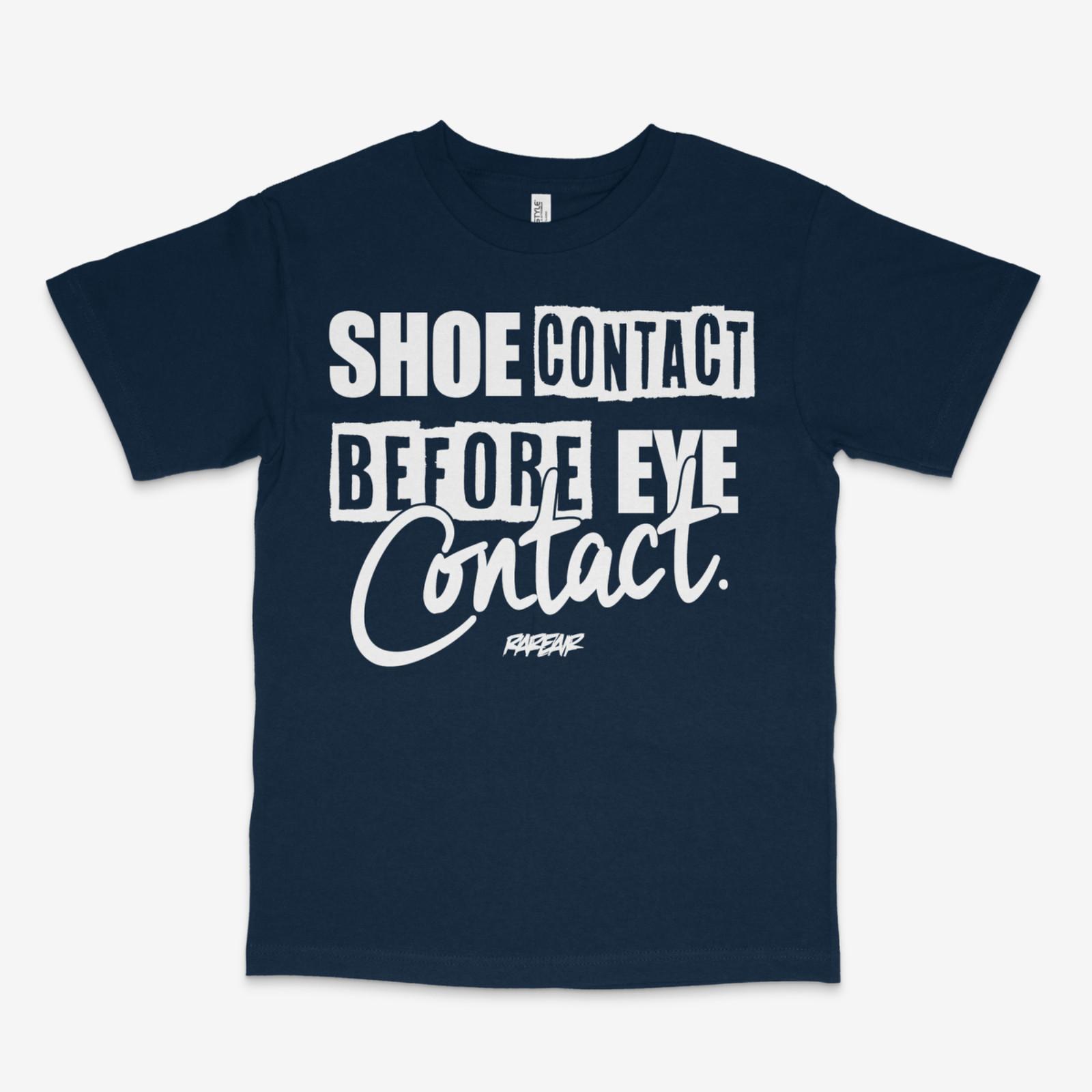 Shoe Contact before Eye Contact Navy Blue Tee 5XL різнокольоровий
Shoe Contact before Eye Contact Navy Blue Tee 5XL різнокольоровий