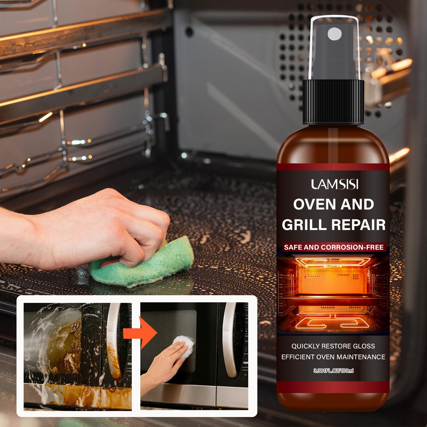 OVEN AND GRILL REPAIR-No Disassembly And Renovation-Instant Renovation-Strong Decontamination-100ml
OVEN AND GRILL REPAIR-No Disassembly And Renovation-Instant Renovation-Strong Decontamination-100ml
