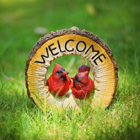 Yousheng Couple Red Bird Figurine Resin Bird Garden Hanging Decoration Outdoor Bird Statue with Hanging Rope for Porch Home Indoor Outdoor Decor красный
Yousheng Couple Red Bird Figurine Resin Bird Garden Hanging Decoration Outdoor Bird Statue with Hanging Rope for Porch Home Indoor Outdoor Decor красный