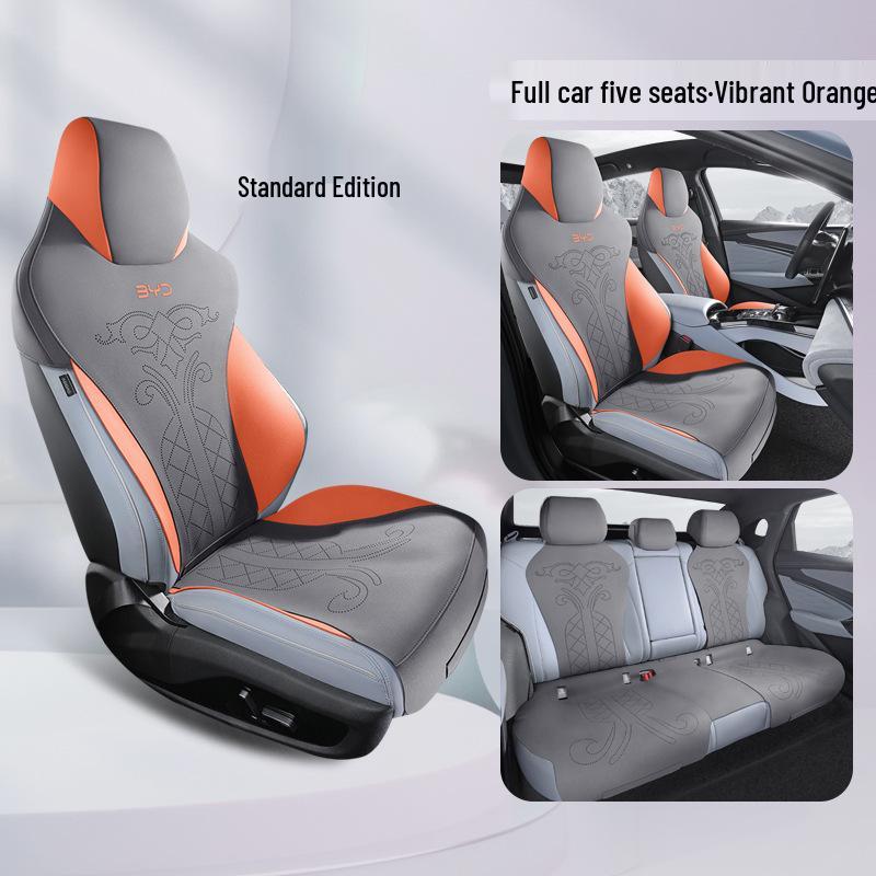 BYD Seal Car Seat Cushion: Aviation-Grade Suede, Semi-Wrap, All-Season Use
BYD Seal Car Seat Cushion: Aviation-Grade Suede, Semi-Wrap, All-Season Use