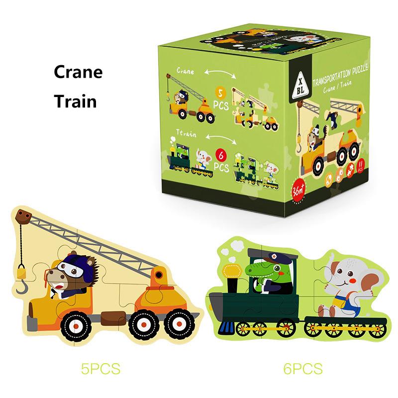 2pcs/Box Puzzles Set, Animals Dinosaurs Vehicles Pattern Progressive Jigsaw Puzzles for Kids,Gift for Children
2pcs/Box Puzzles Set, Animals Dinosaurs Vehicles Pattern Progressive Jigsaw Puzzles for Kids,Gift for Children