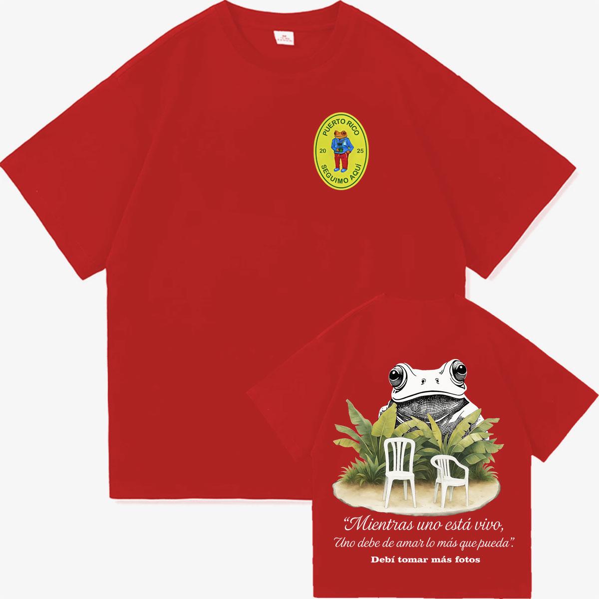 Rapper Bad Bunny 2025 Double Sided Print Tshirt Debi Tirar Mas Fotos DTMF Y2K T Shirts Unisexs Women Fashion Cotton Retro Tshirts S
Rapper Bad Bunny 2025 Double Sided Print Tshirt Debi Tirar Mas Fotos DTMF Y2K T Shirts Unisexs Women Fashion Cotton Retro Tshirts S