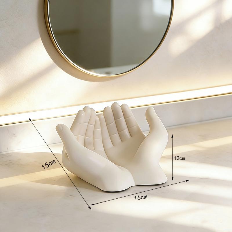 New Cream-colored Hand-held Jewelry Ornament High-end Storage Decorative Item For Home Bedroom Dressing Table, Or Desktop
New Cream-colored Hand-held Jewelry Ornament High-end Storage Decorative Item For Home Bedroom Dressing Table, Or Desktop