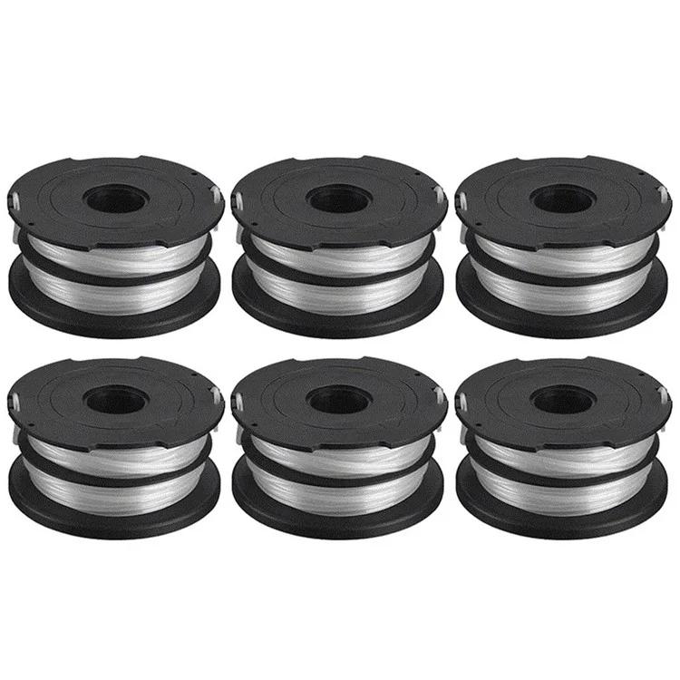 6Pcs For Black & Decker GH710 / GH700 / GH750 Spools Lawn Mower Replacement Line Reels, DF-065-BKP
6Pcs For Black & Decker GH710 / GH700 / GH750 Spools Lawn Mower Replacement Line Reels, DF-065-BKP