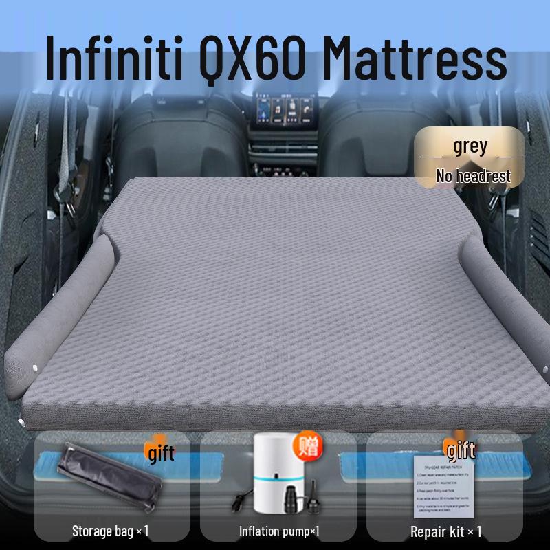 Infiniti QX60 Trunk Air Mattress: Car Rear Seat Sleeping Pad & Inflatable Bed Standard
Infiniti QX60 Trunk Air Mattress: Car Rear Seat Sleeping Pad & Inflatable Bed Standard