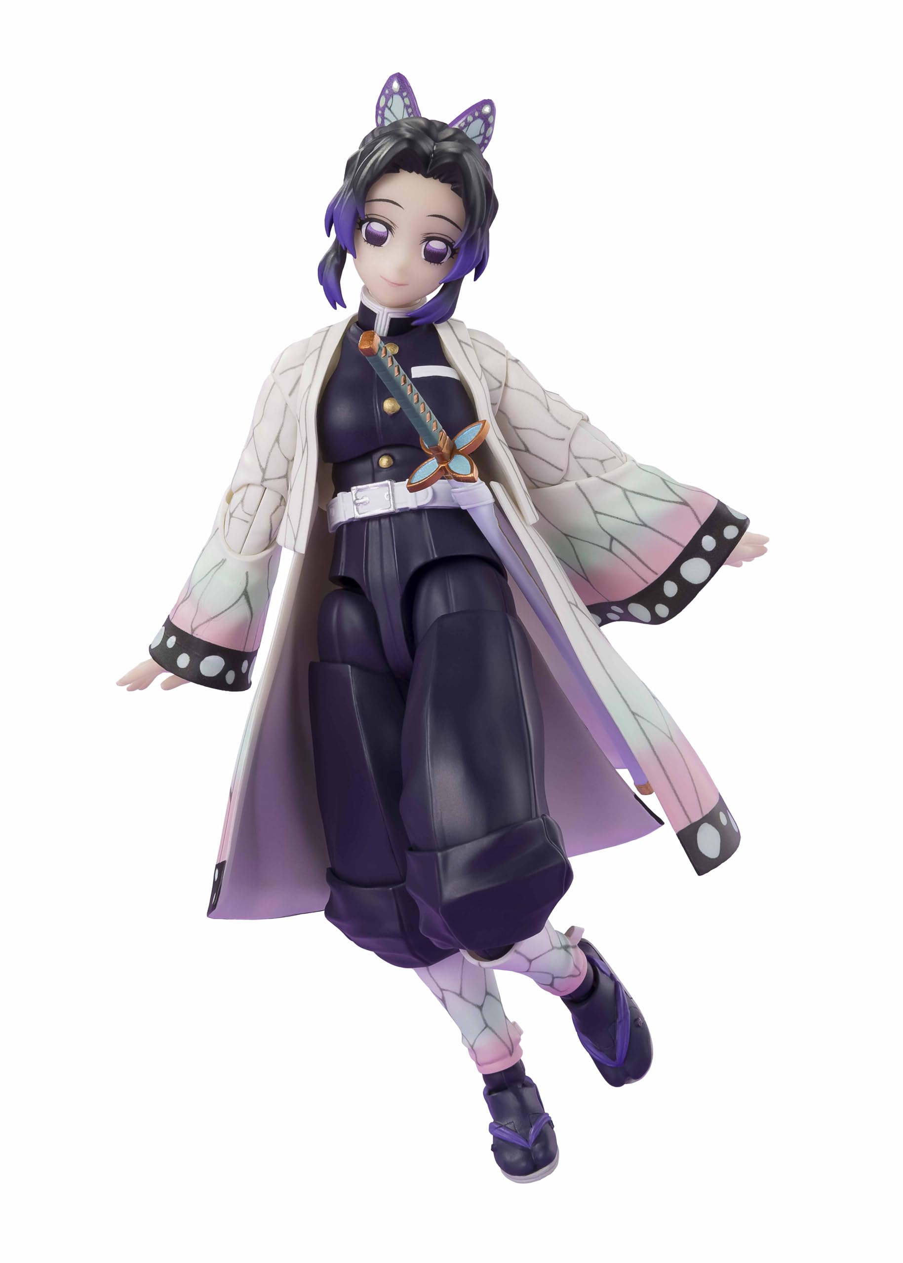 TAMASHII NATIONS S.H.Figuarts Demon Slayer: Kimetsu no Yaiba Shinobu Kocho approx. 130mm PVC & ABS painted movable figure
TAMASHII NATIONS S.H.Figuarts Demon Slayer: Kimetsu no Yaiba Shinobu Kocho approx. 130mm PVC & ABS painted movable figure