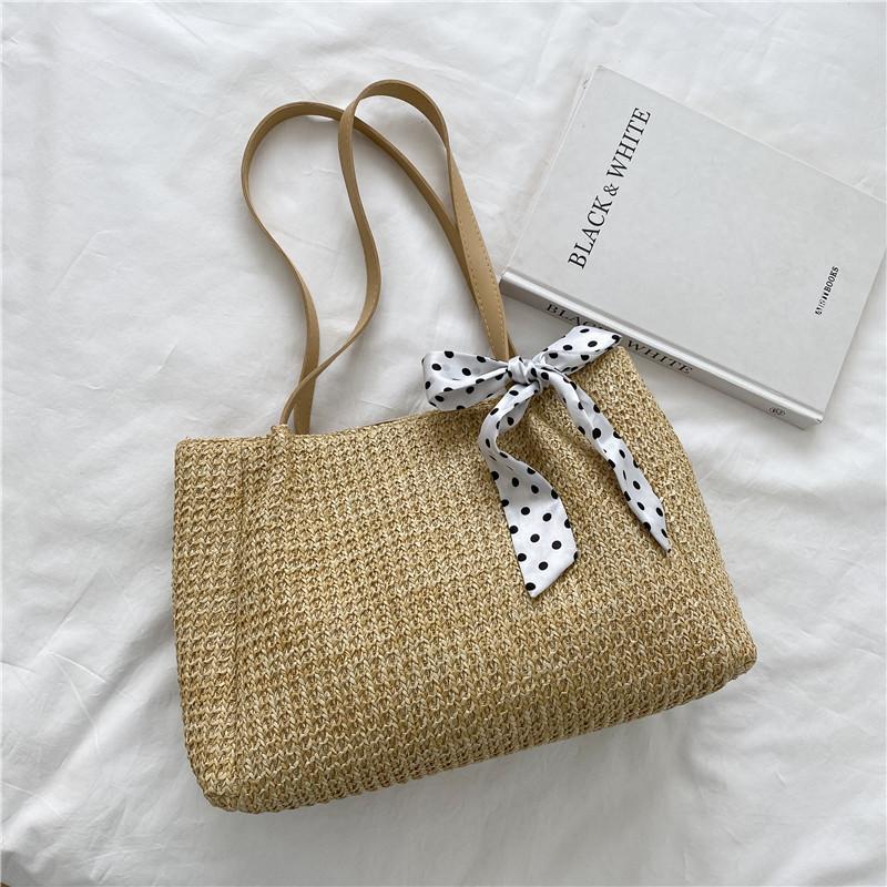 Chic Woven Tote Bag For Women Spacious Casual Beach Bag With Soft Structure And Polyester Lining Khaki
Chic Woven Tote Bag For Women Spacious Casual Beach Bag With Soft Structure And Polyester Lining Khaki